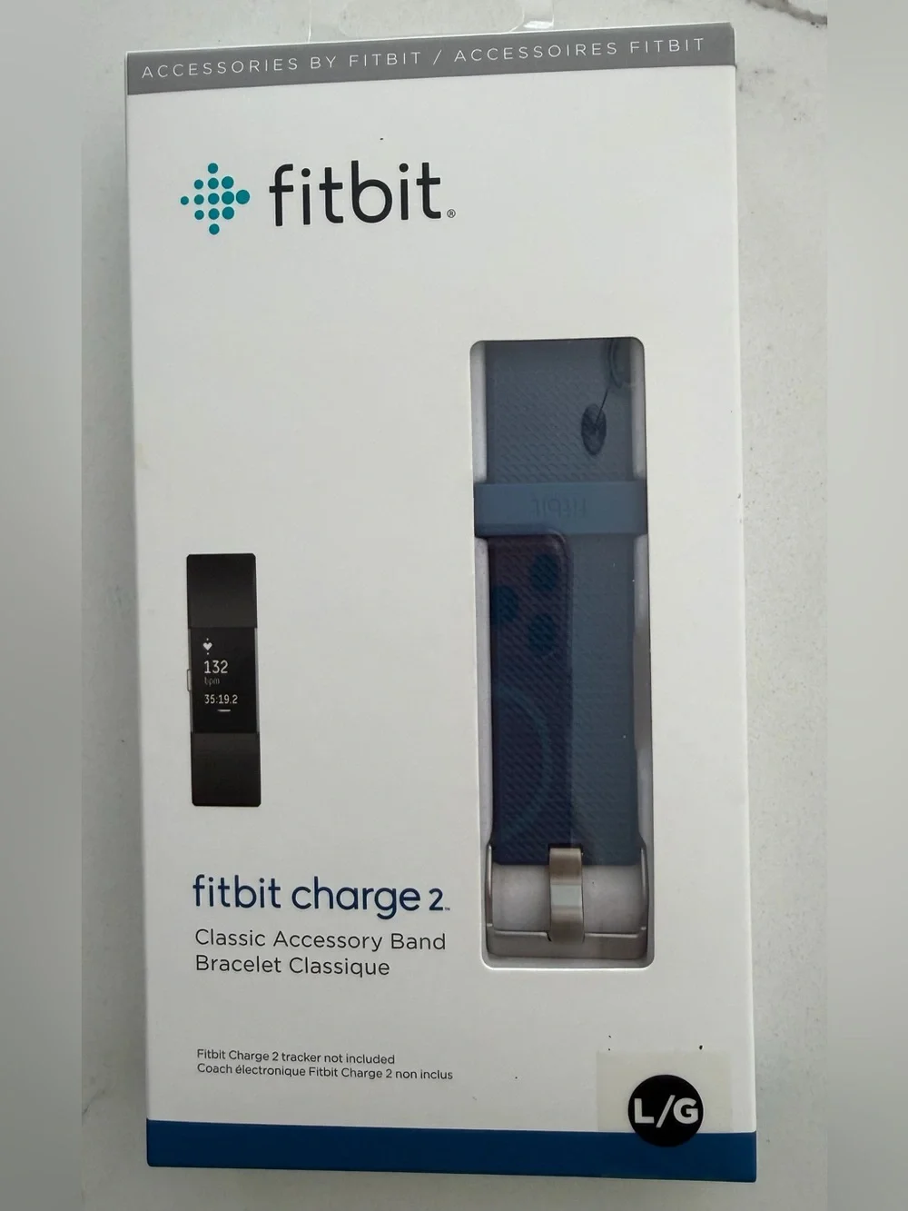 Fitbit Charge 2 Watch Silicone Replacement Band - Navy